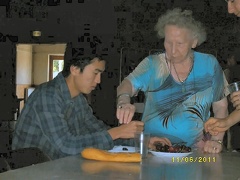 Huguette et Léo