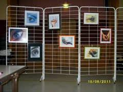 Expo des peintures de Nadine Maucorps