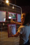 Installation de l'expo de Lucile