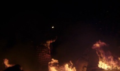 Feu sacr  