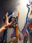 Peinture live sur concert de JOPOZ 07