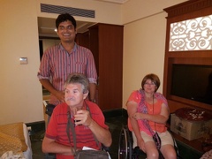 Rakesh, Jean-Lou et Christine